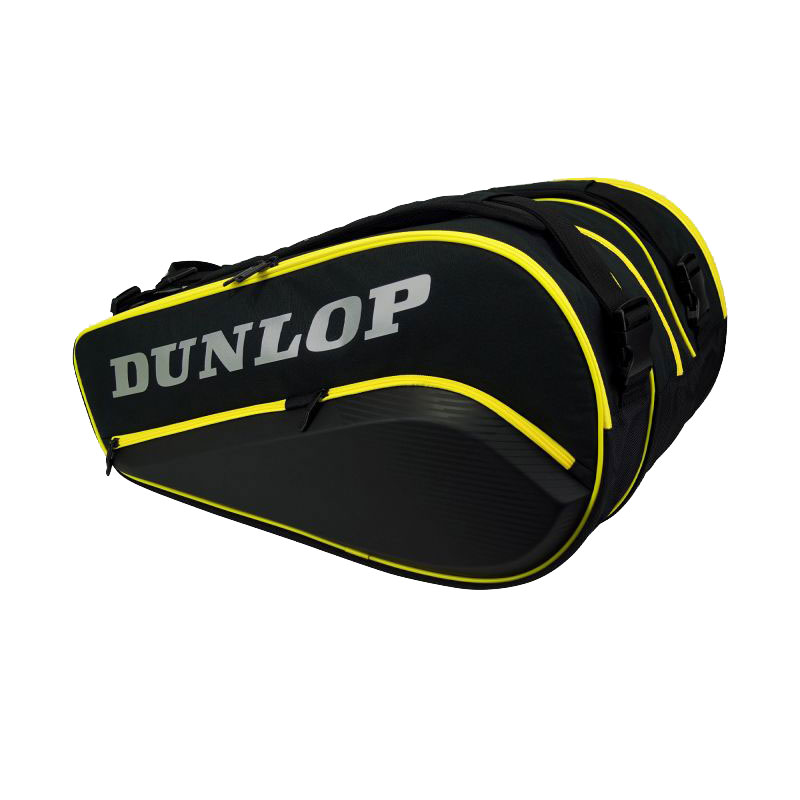 Dunlop Elite Thermo 2.0 Padel Bag - Black & Yellow