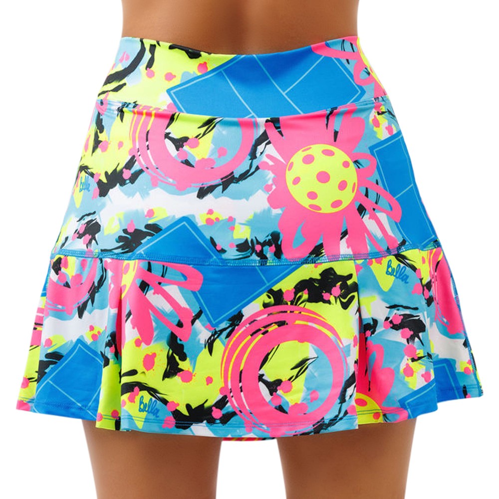 Falda pantalón plisada "Bella Drop" de Pickkeball para juego abierto