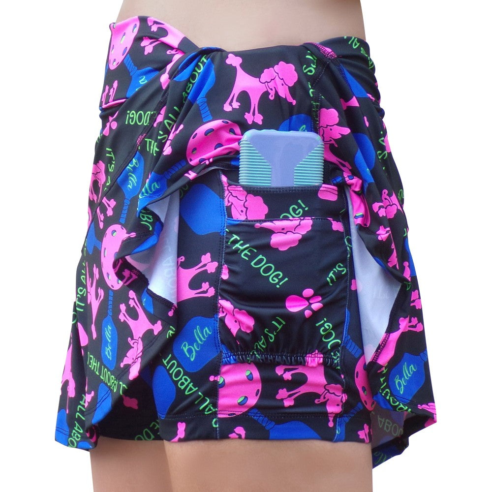 Falda pantalón plisada Pickles Bella de pickleball