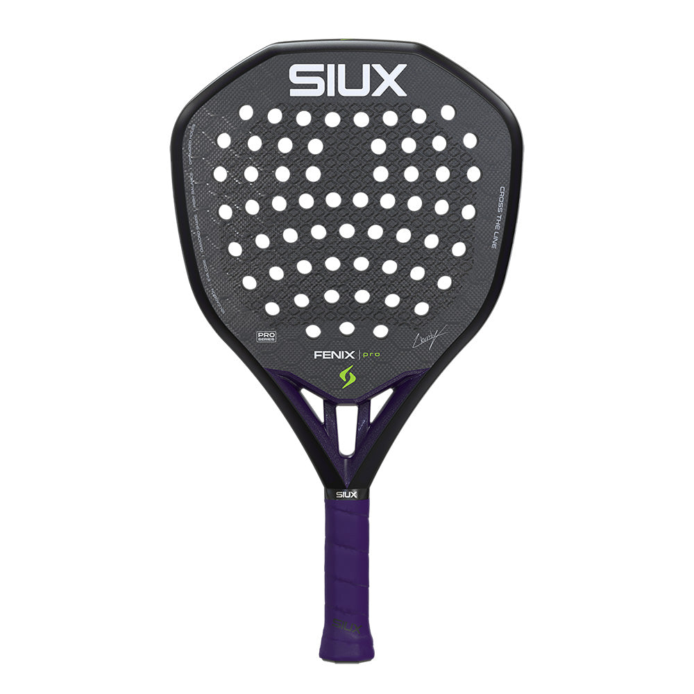 Pala de pádel Siux Padel Fenix Pro 2026 Black