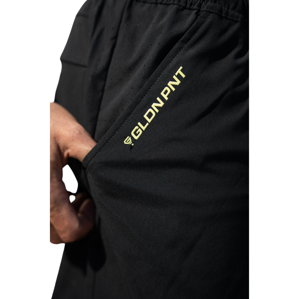 GLDN PNT Flex Shorts | Black