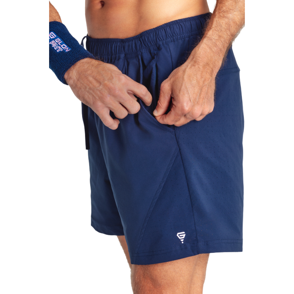 GLDN PNT Flex Shorts | Navy