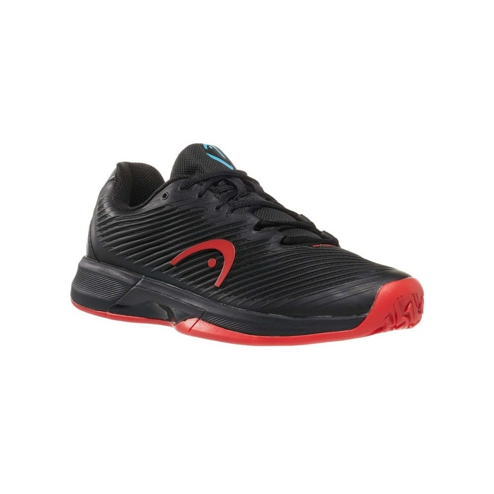 Head Pickleball Shoes Revolt Pro 4.0 Men Black & Red Racket Central