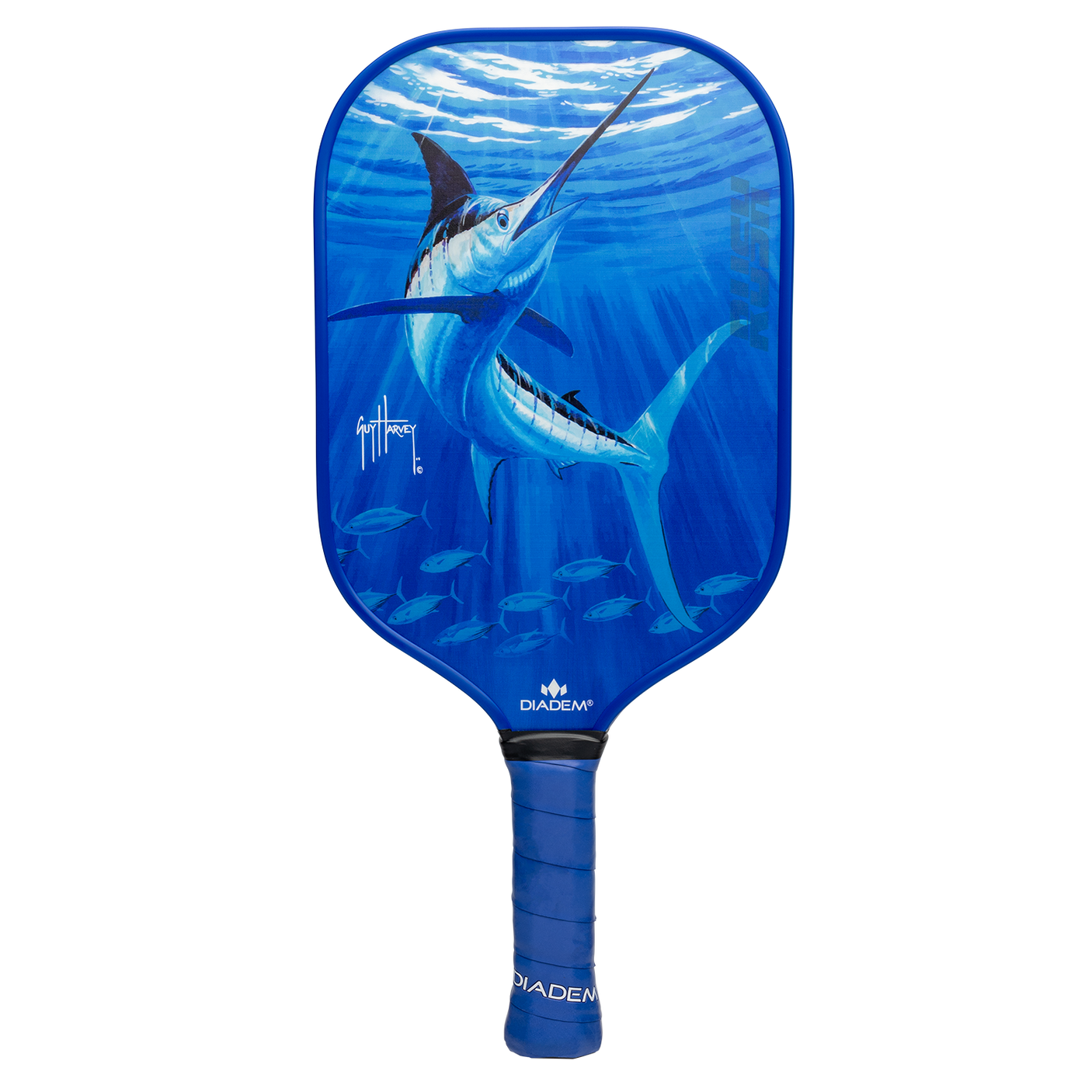 Pala de Pickleball Diadem - Palas de edición limitada de Guy Harvey