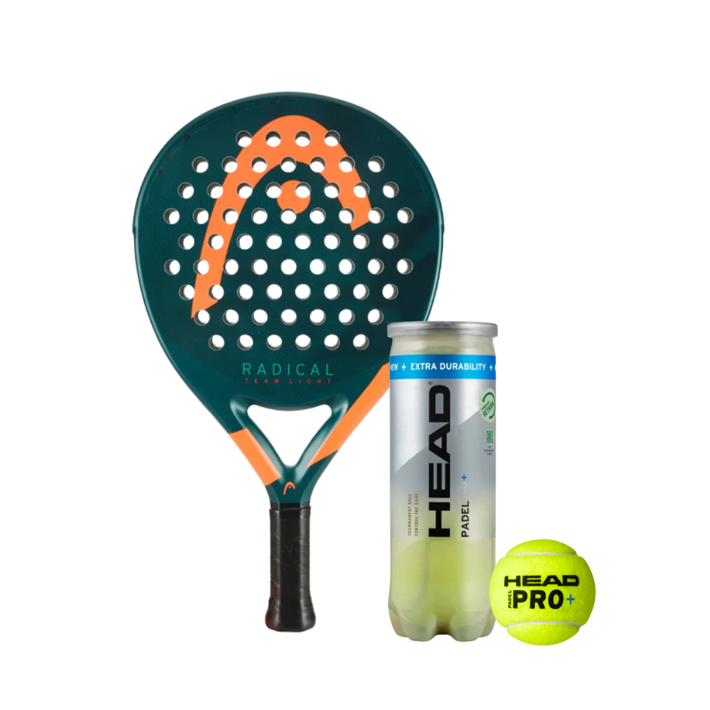 Radical Team Light 2026 + Pelotas de Pádel Head Gratis (Promoción de Racket Central)