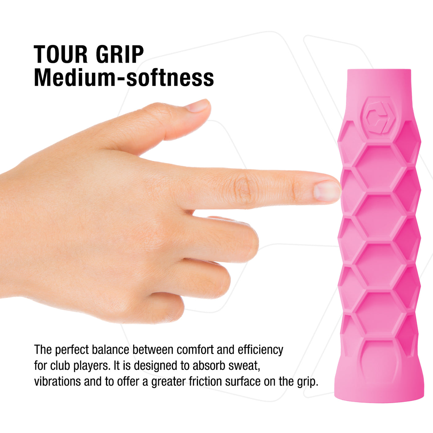 Hesacore Pickleball Tour Grip - Regular Soft Feel