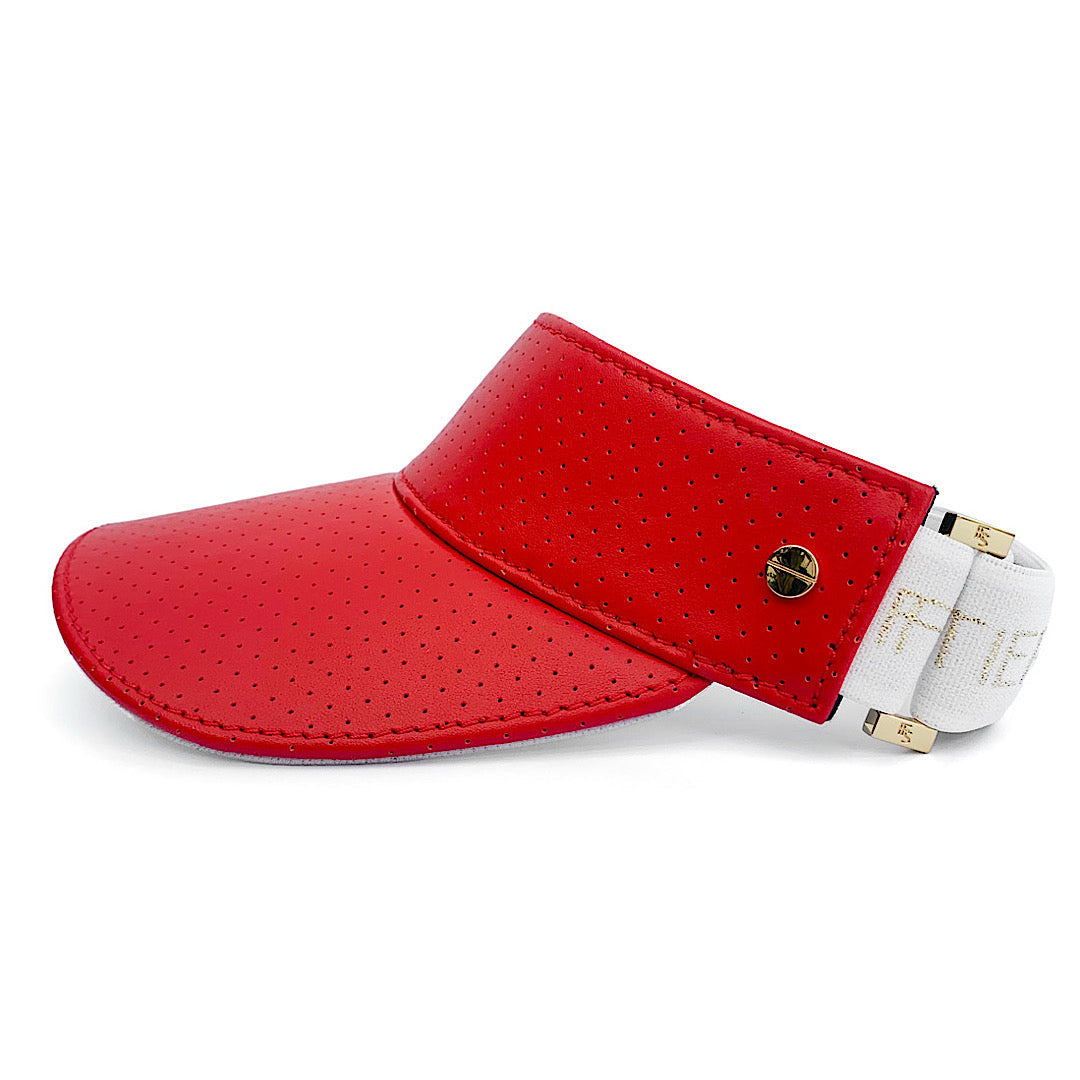 Fenix Sportier The Leather Visor - Red Soleil
