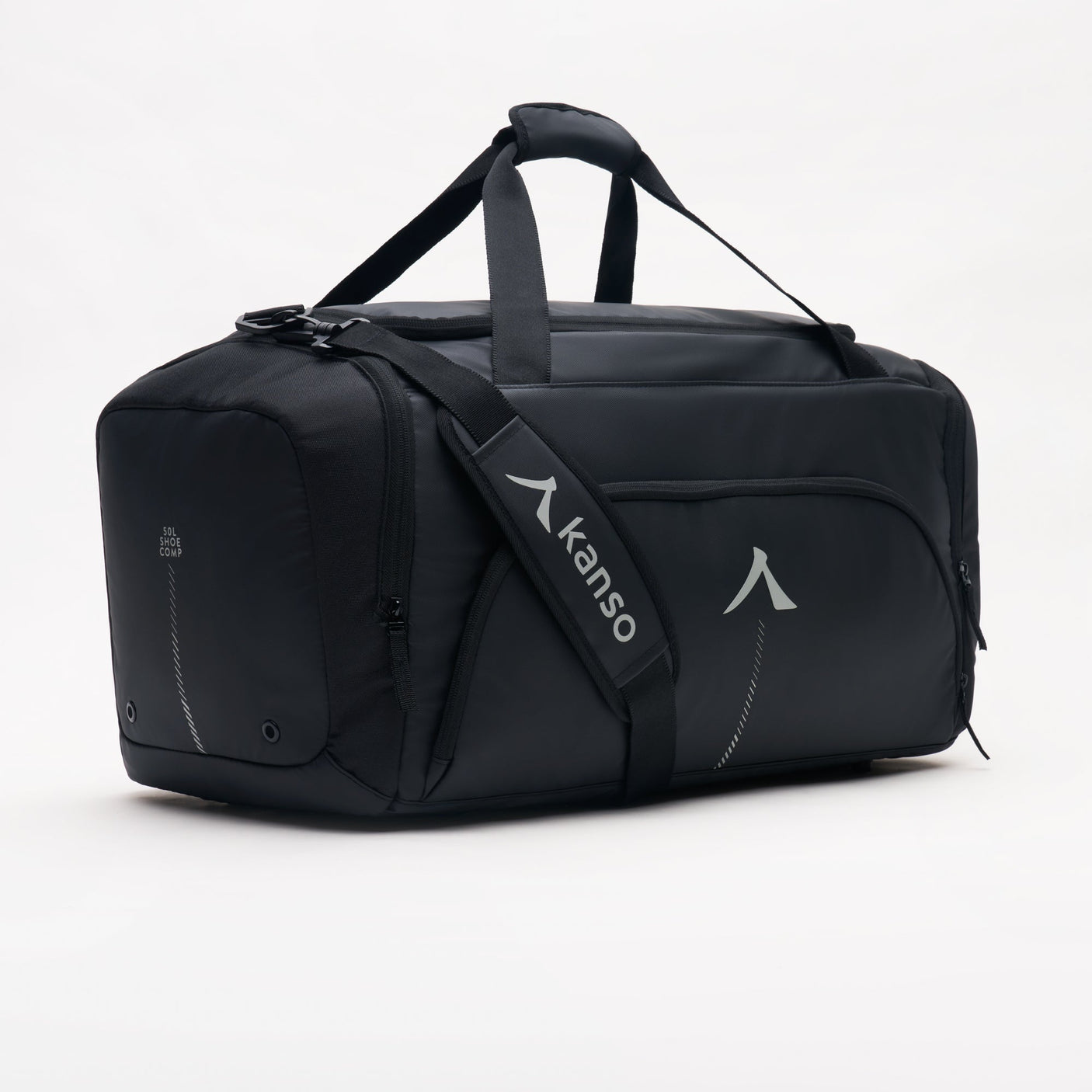 Kanso Sports Intuko D 50L Bolsa de viaje | Negro