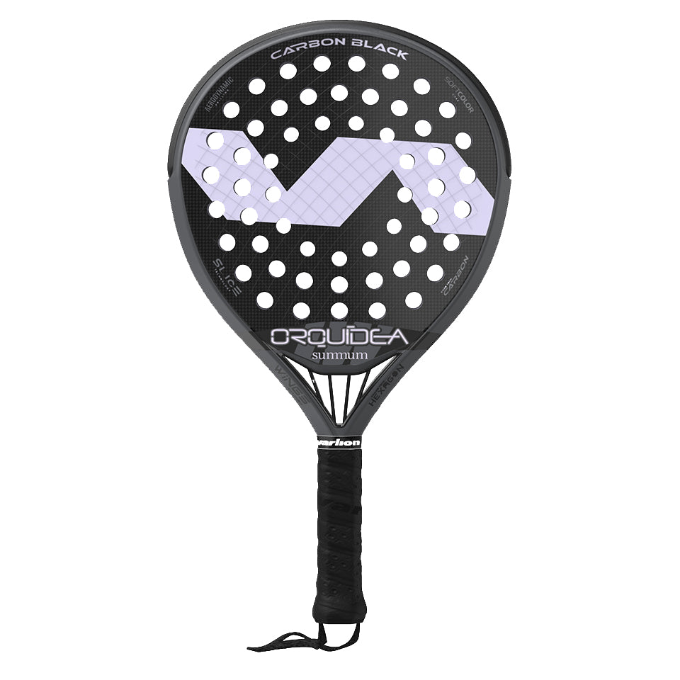 Varlion Padel Racket LW Summum Carbon Black Orquidea
