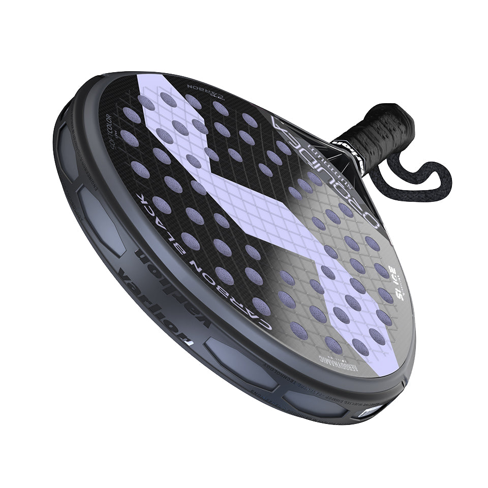 Varlion Padel Racket LW Summum Carbon Black Orquidea