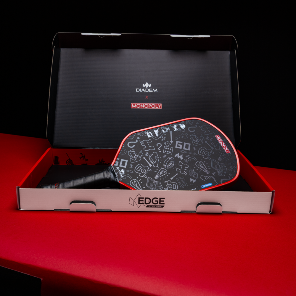 Diadem Pickleball Paddle Edge BluCore x Monopoly Limited Edition