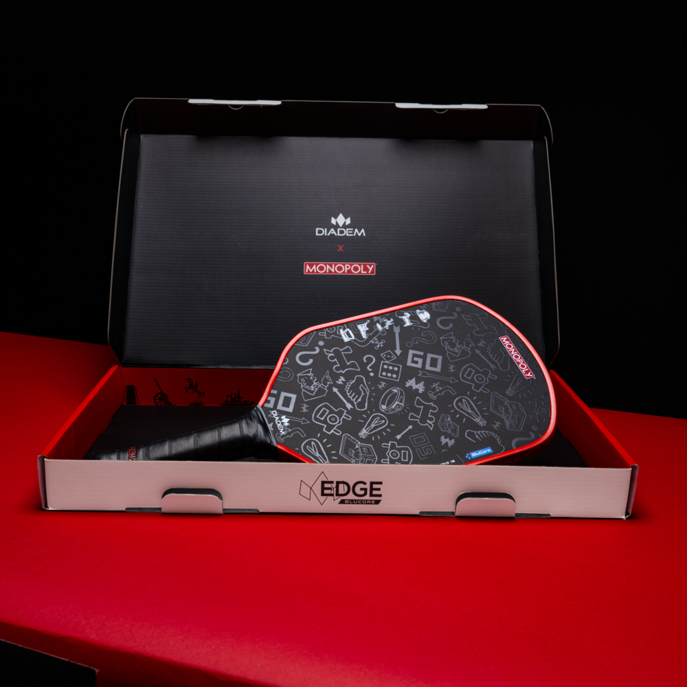 Diadem Pickleball Paddle Edge BluCore x Monopoly Limited Edition
