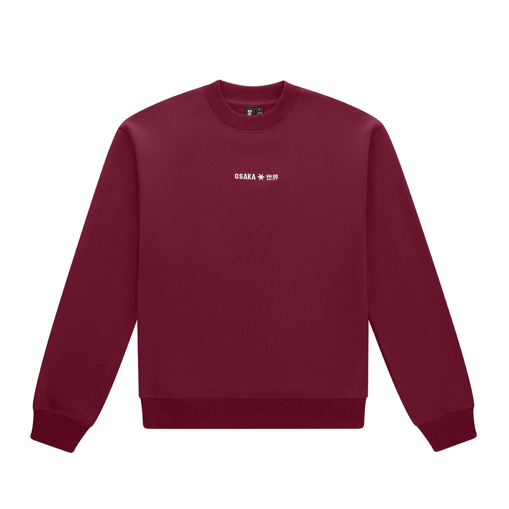 Osaka Unisex Sweater Signature | Cherry Lacquer