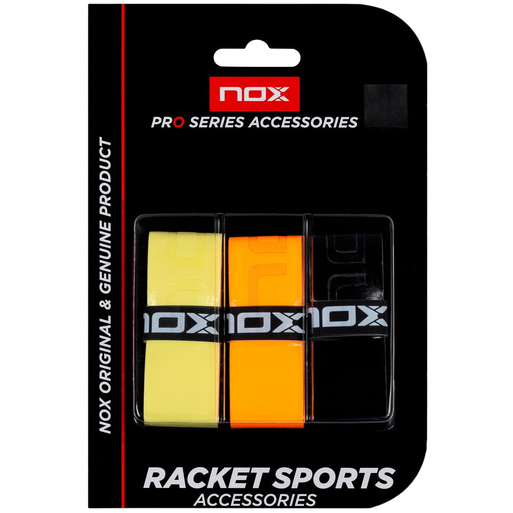 Nox Padel Overgrips Pro x3 Blisters - Box of 6 Blisters