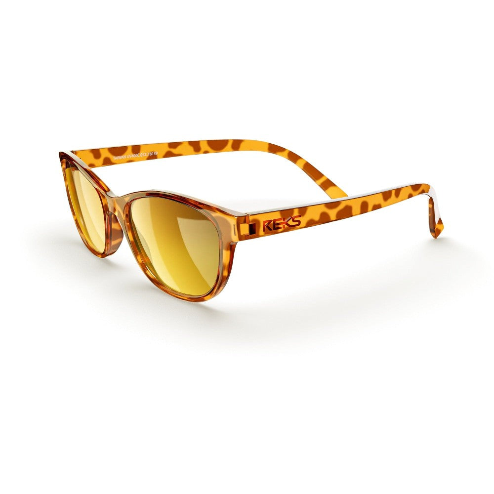 Reks Tortoise Oval Prescription Polarized Polycarbonate Sunglasses