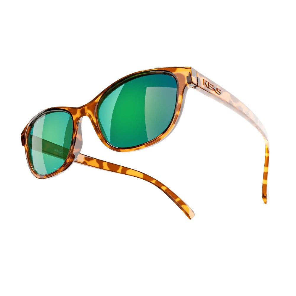 Reks Tortoise Oval Prescription Polarized Polycarbonate Sunglasses