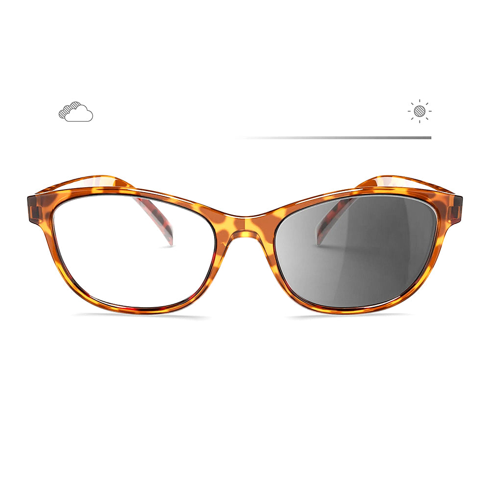 Reks Tortoise Oval Prescription Transitions® Xtra Active
