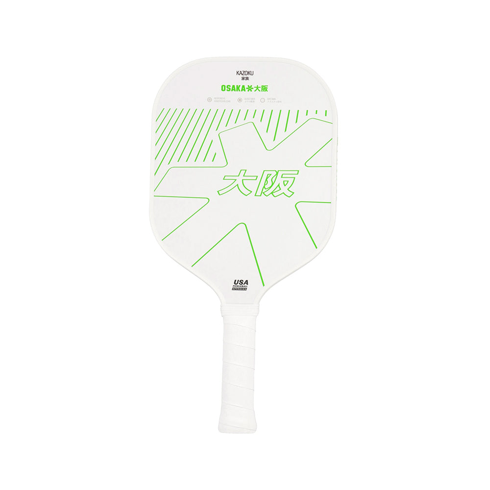 Osaka Pickleball Paddle Kazoku | Iconic White