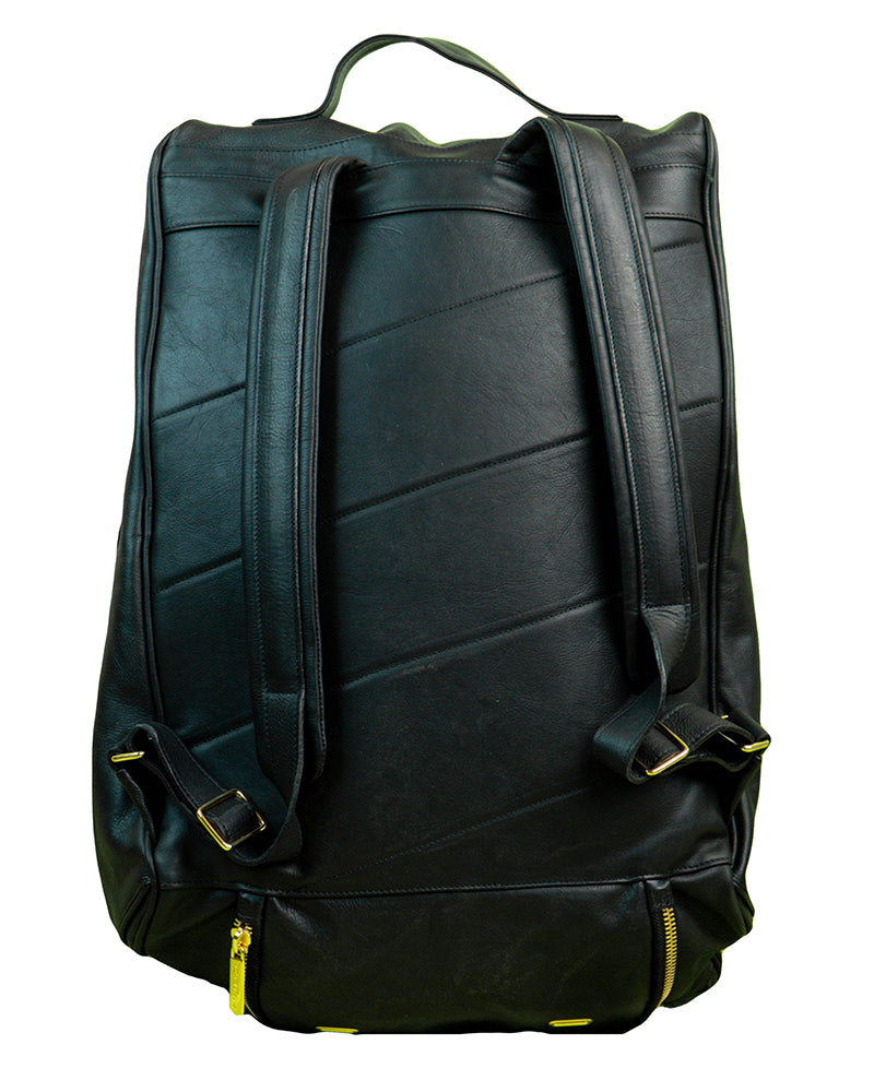 Cork Padel Leather Thermobag Black/Gold
