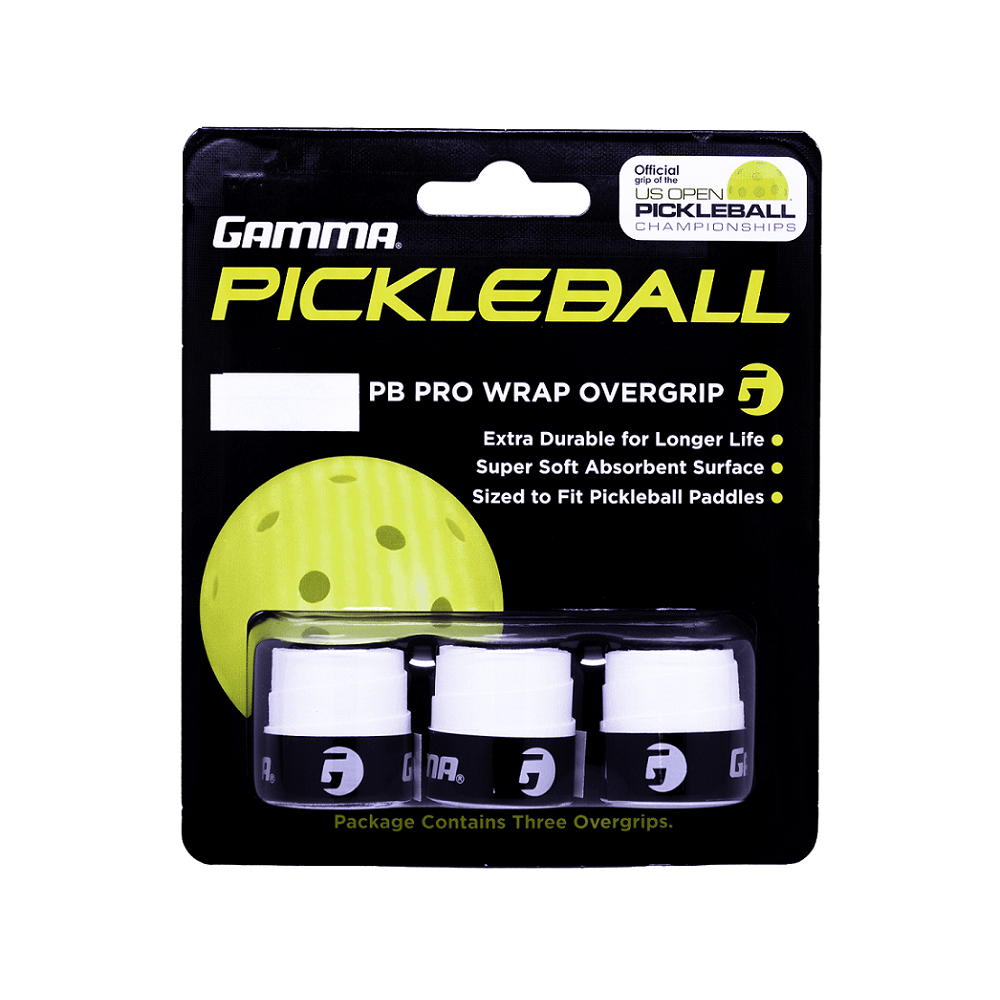 Gamma Sports Pickleball PB Pro Wrap Overgrip - 3 Units