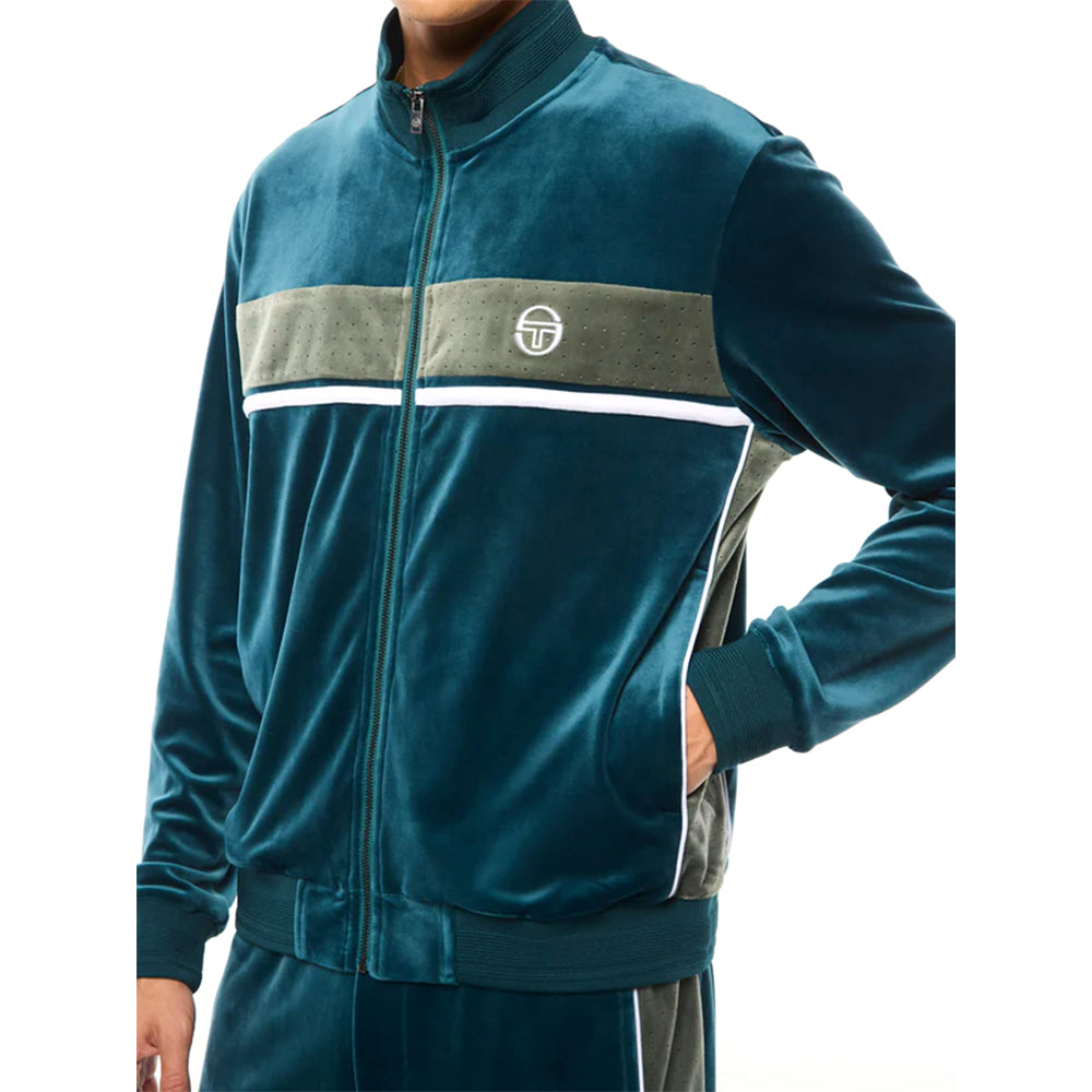 Chaqueta de chándal Sergio Tacchini Forato Velour | Mediterránea