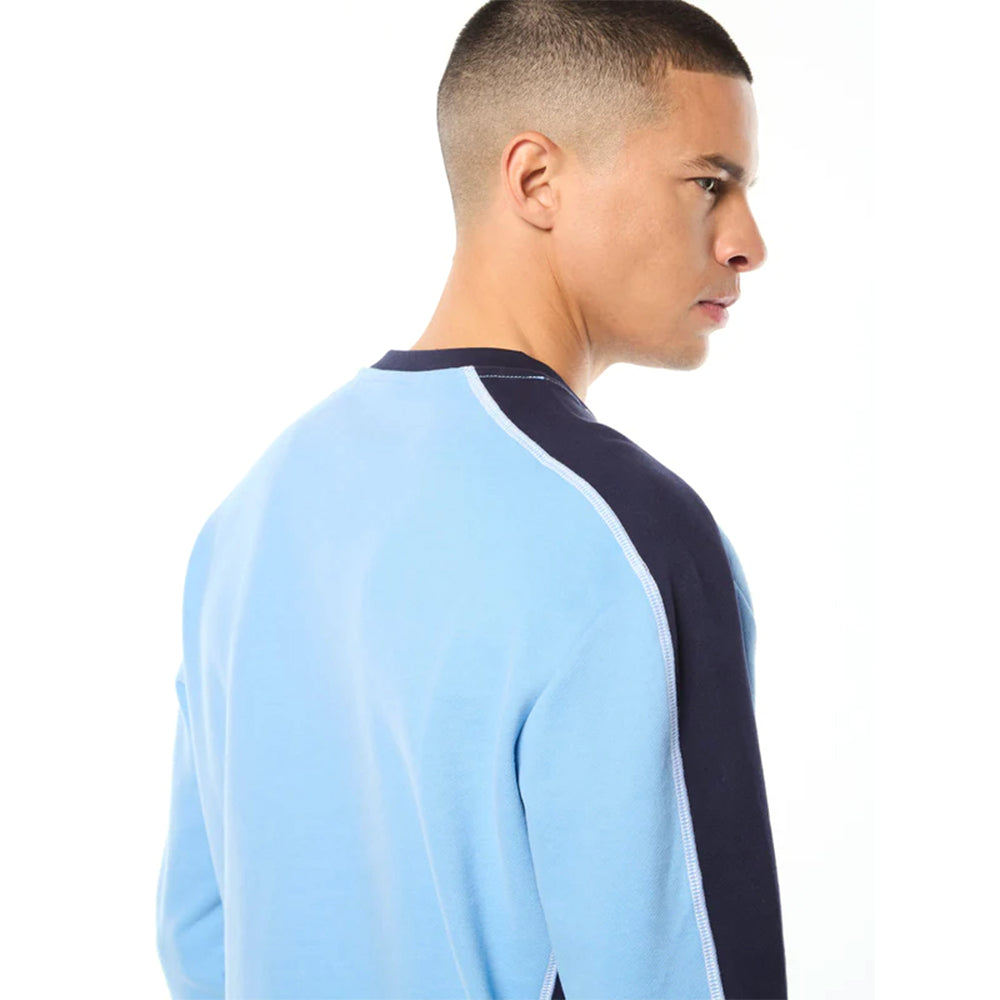 Sergio Tacchini Volo Crewneck | Azul Della Robbia