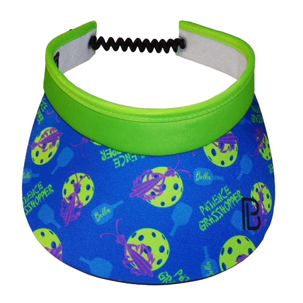 Picckleball Bella Visor Patience Grasshopper