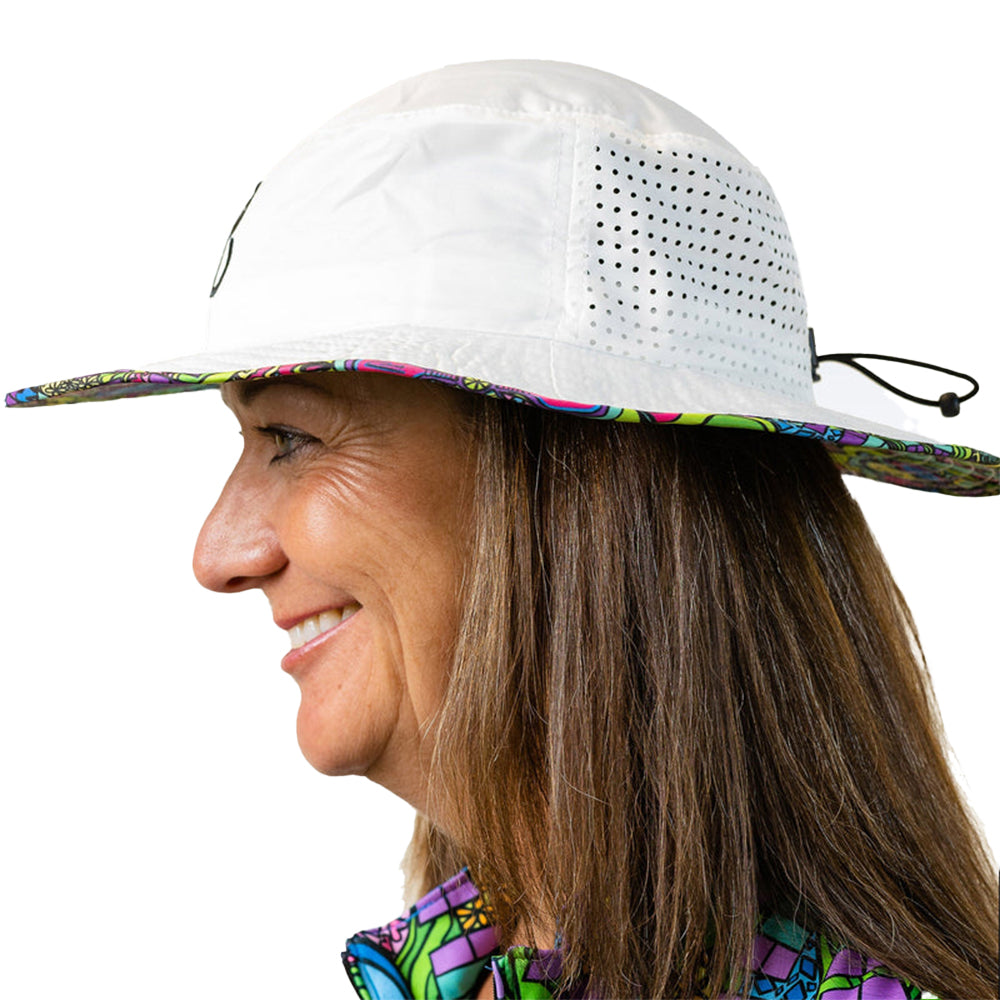 Picckleball Bella Bucket Hat Groovy