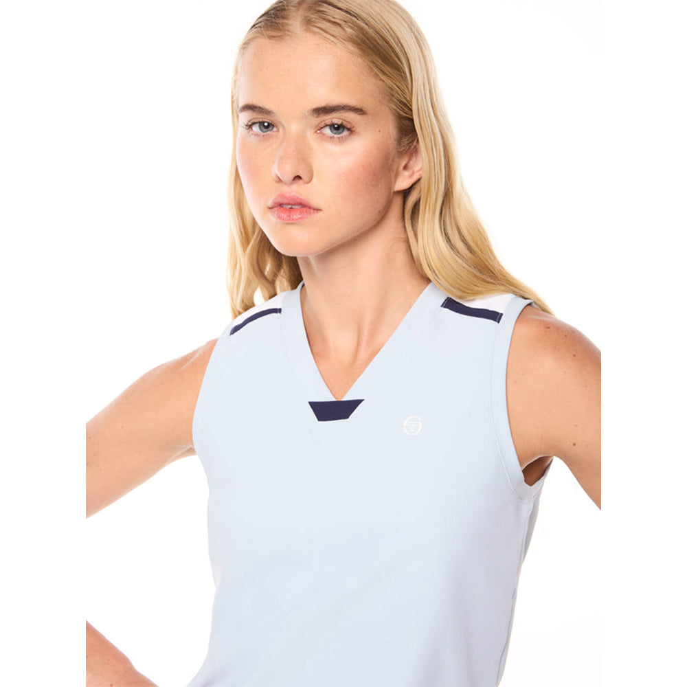 Camiseta sin mangas Garbo de Sergio Tacchini | Azul claro