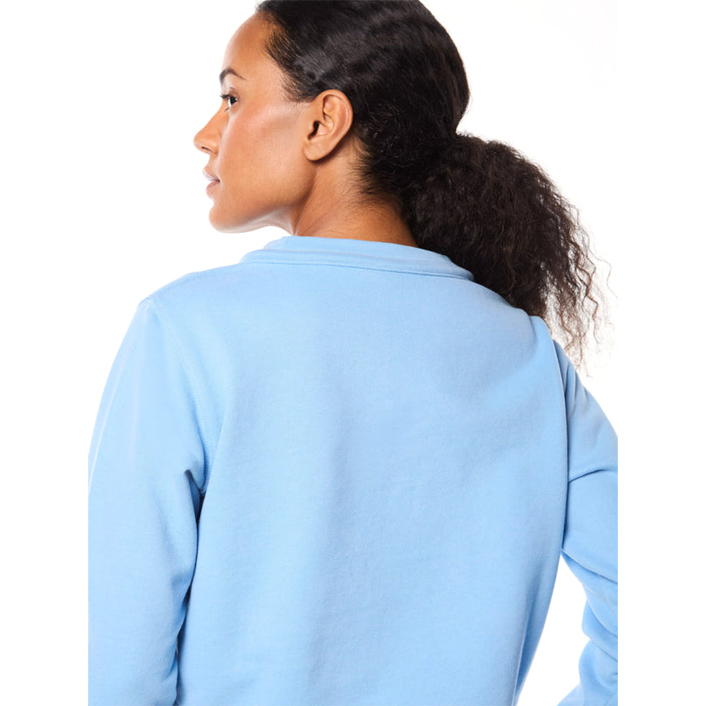 Sudadera Sergio Tacchini Piano con cuello redondo | Azul Della Robbia