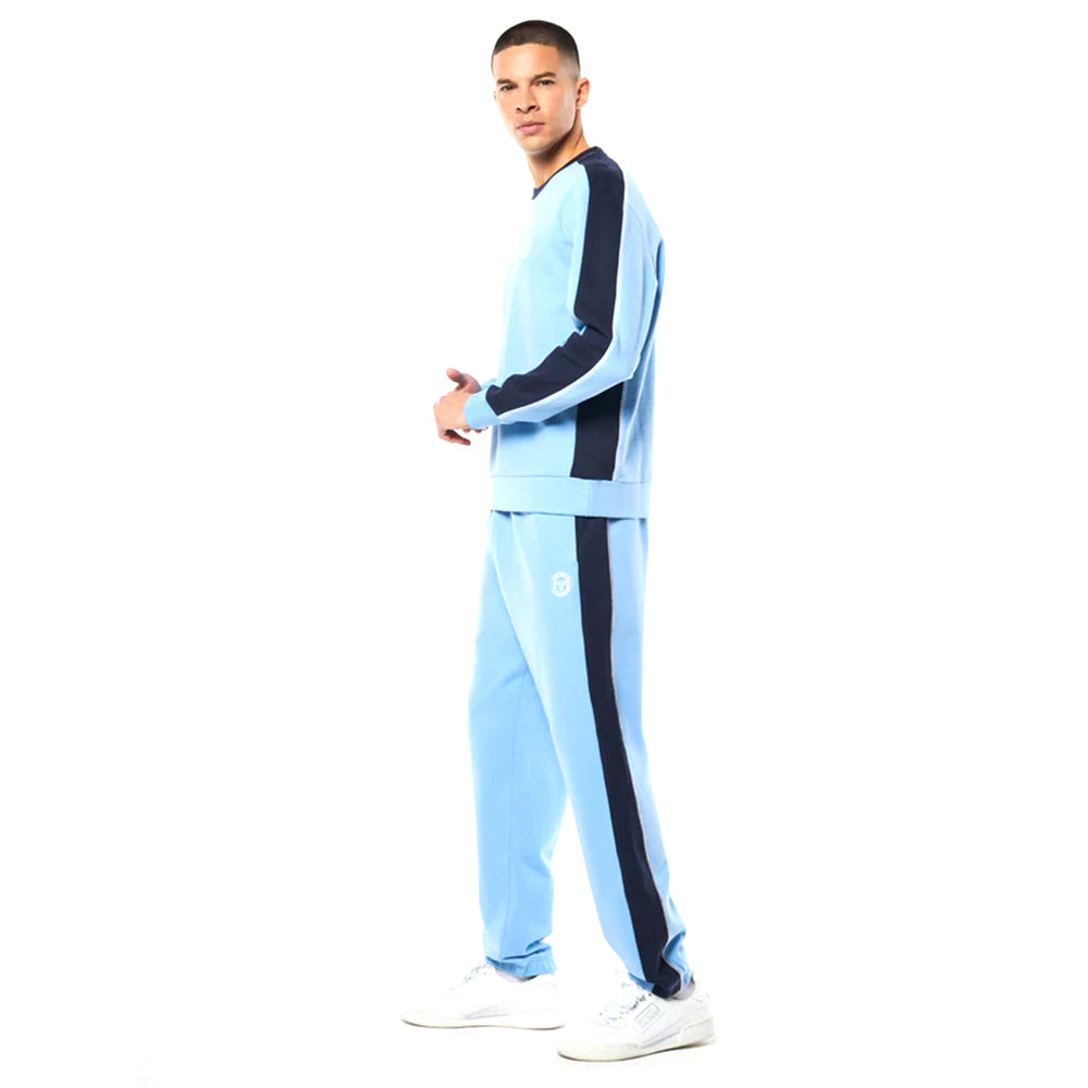Sergio Tacchini Volo Crewneck | Azul Della Robbia