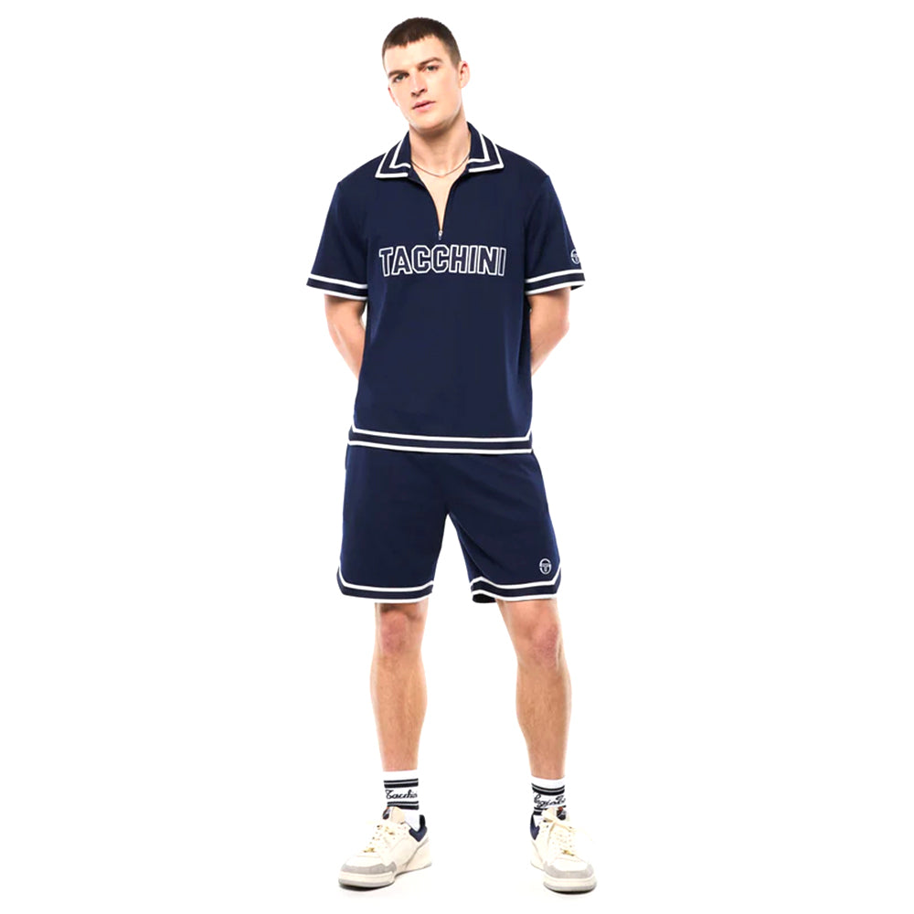 Sergio Tacchini Tito Short Sleeve Polo | Maritime Blue