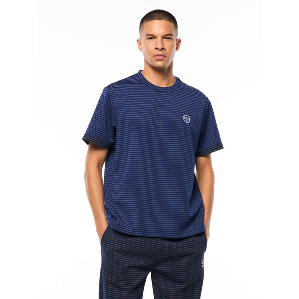 Sergio Tacchini Rete Shirt | Maritime Blue