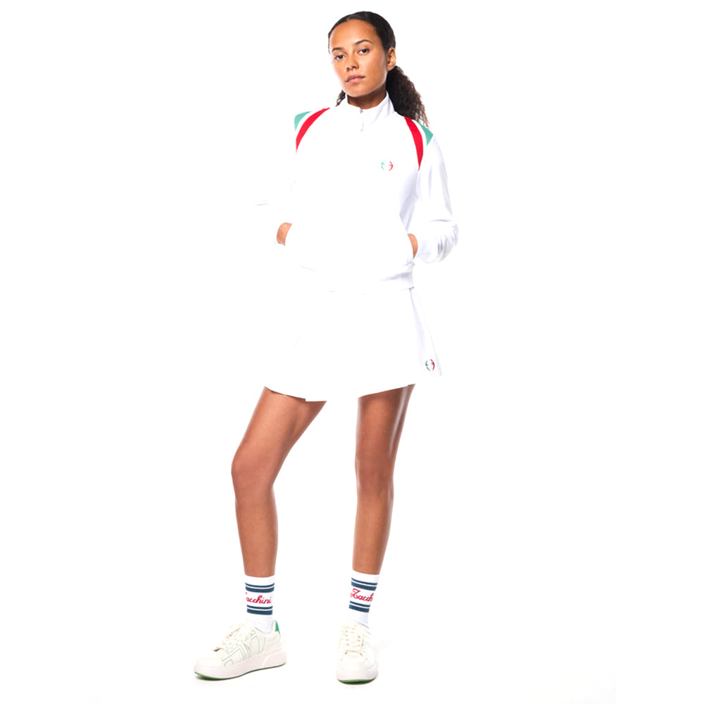 Chaqueta de chándal Eredita de Sergio Tacchini para mujer | Blanco brillante