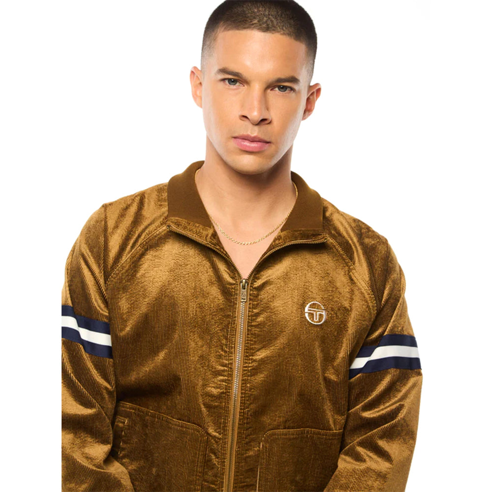Chaqueta de chándal Cordurato de Sergio Tacchini | Marrón Bronce