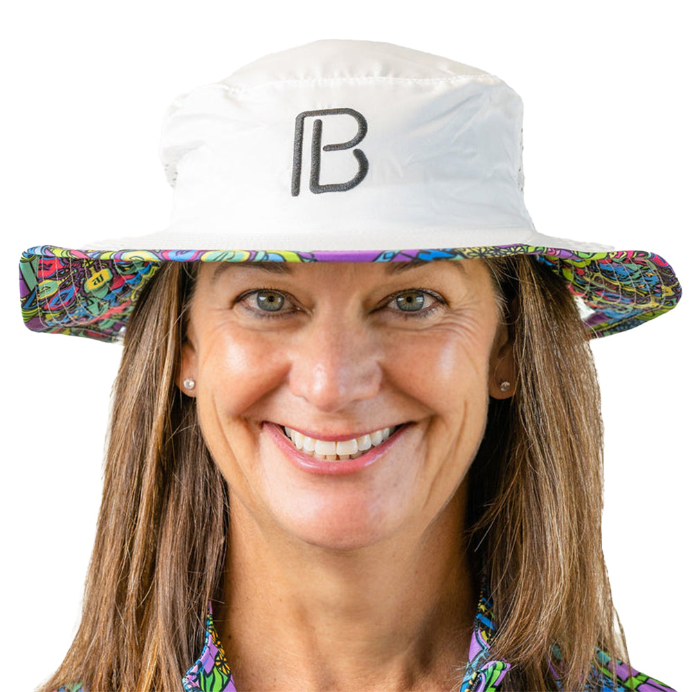 Picckleball Bella Bucket Hat Groovy