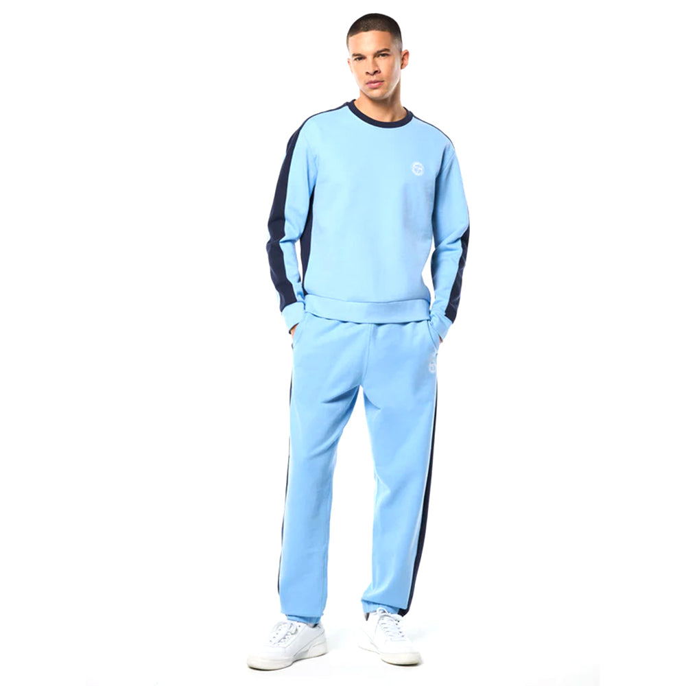 Sergio Tacchini Volo Crewneck | Azul Della Robbia