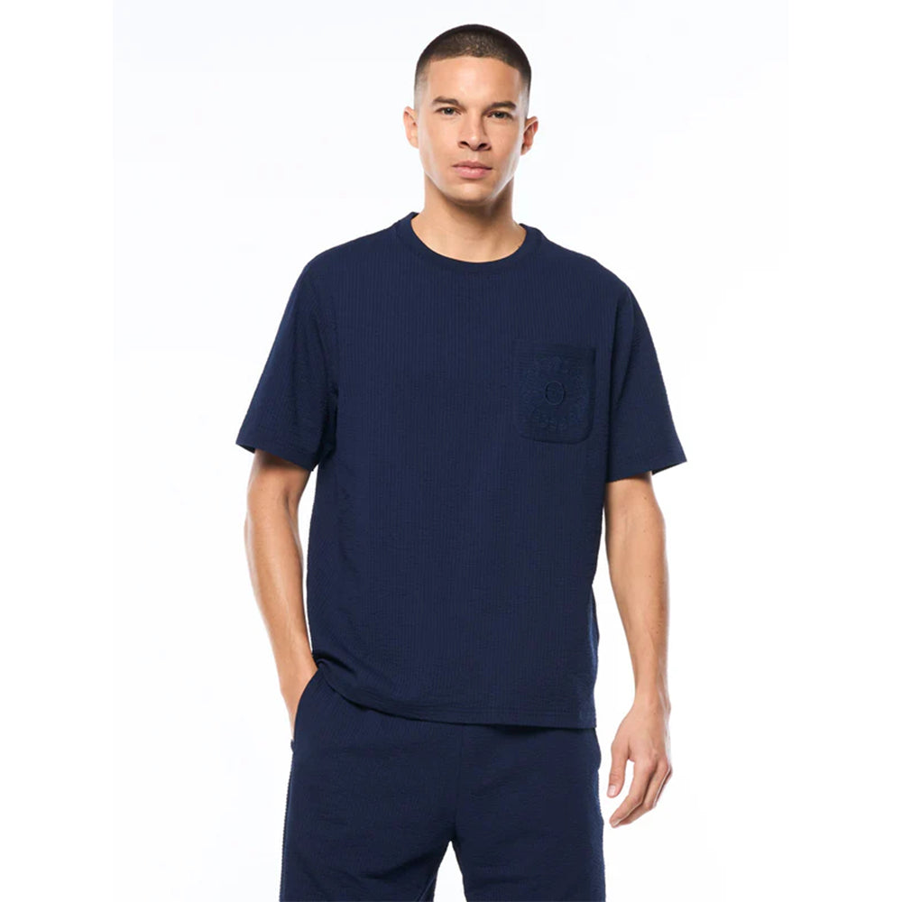 Sergio Tacchini Diaro Fashion Shirt | Maritime Blue