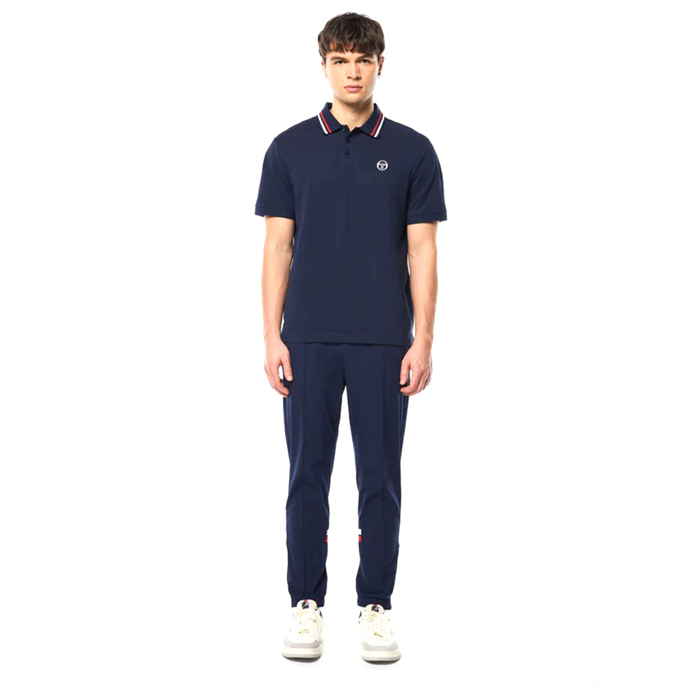 Sergio Tacchini Ciro Pique Polo | Maritime Blue