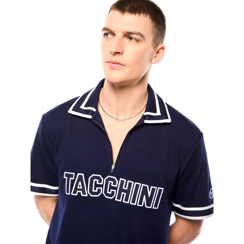 Sergio Tacchini Tito Short Sleeve Polo | Maritime Blue