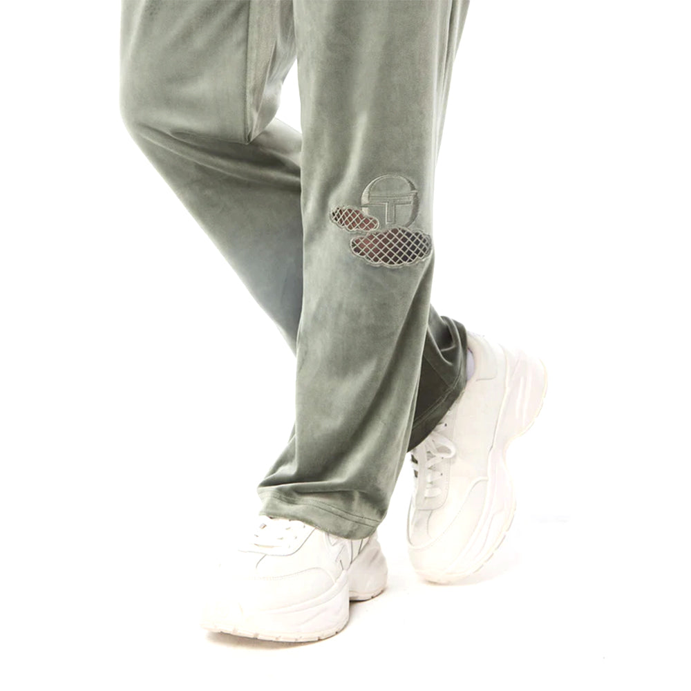 Pantalón de chándal de velour Nuvola de Sergio Tacchini | Verde agave