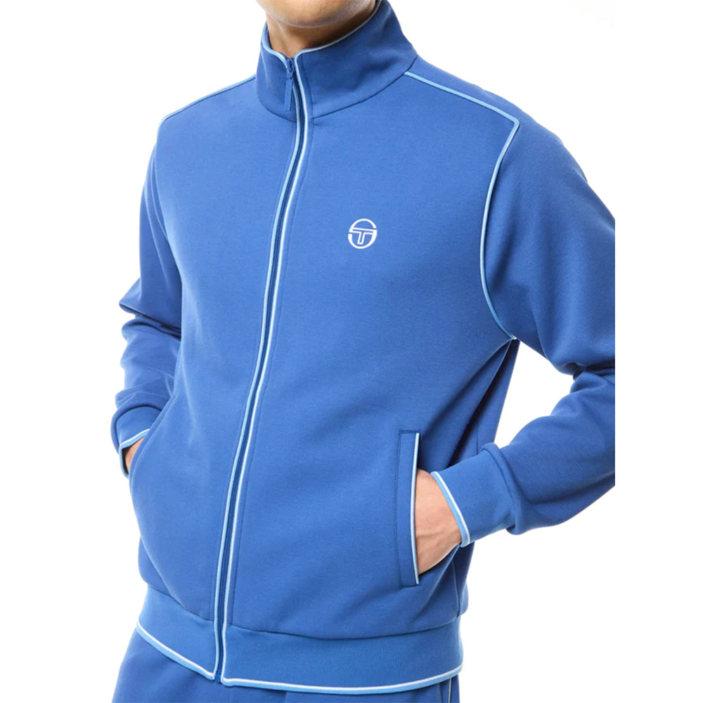 Sergio Tacchini Piano Track Jacket | Deep Ultramarine