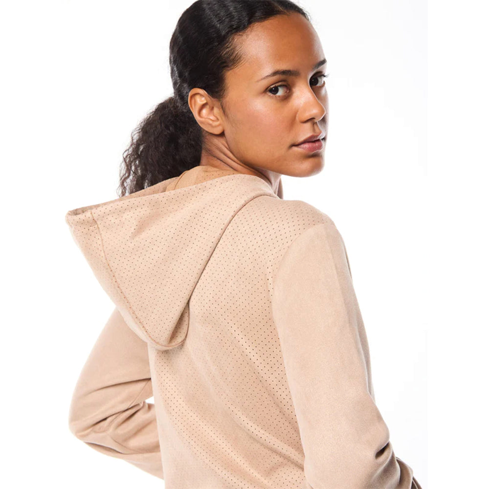 Sudadera con Capucha Camoscio para Mujer Sergio Tacchini | Humus