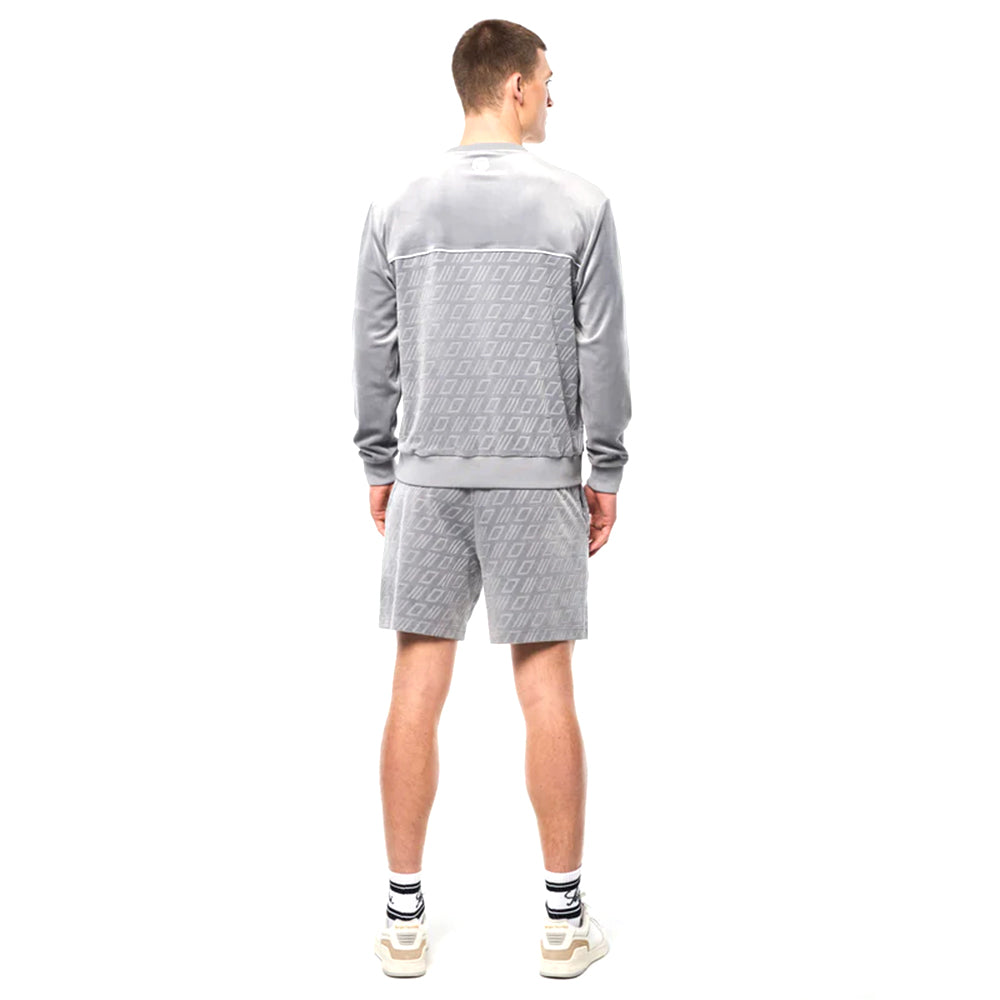 Sudadera de velour en relieve Sergio Tacchini Bandiera | Sleet