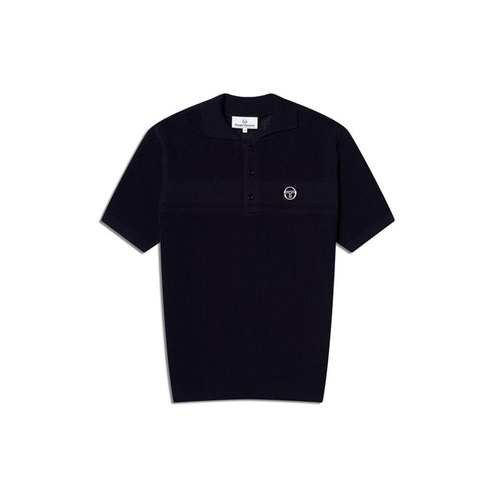 Sergio Tacchini Sabino Knit Polo | Maritime Blue