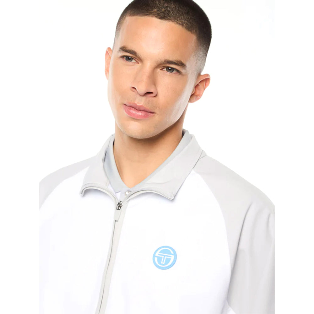 Sergio Tacchini Racchetto Track Jacket | Brilliant White
