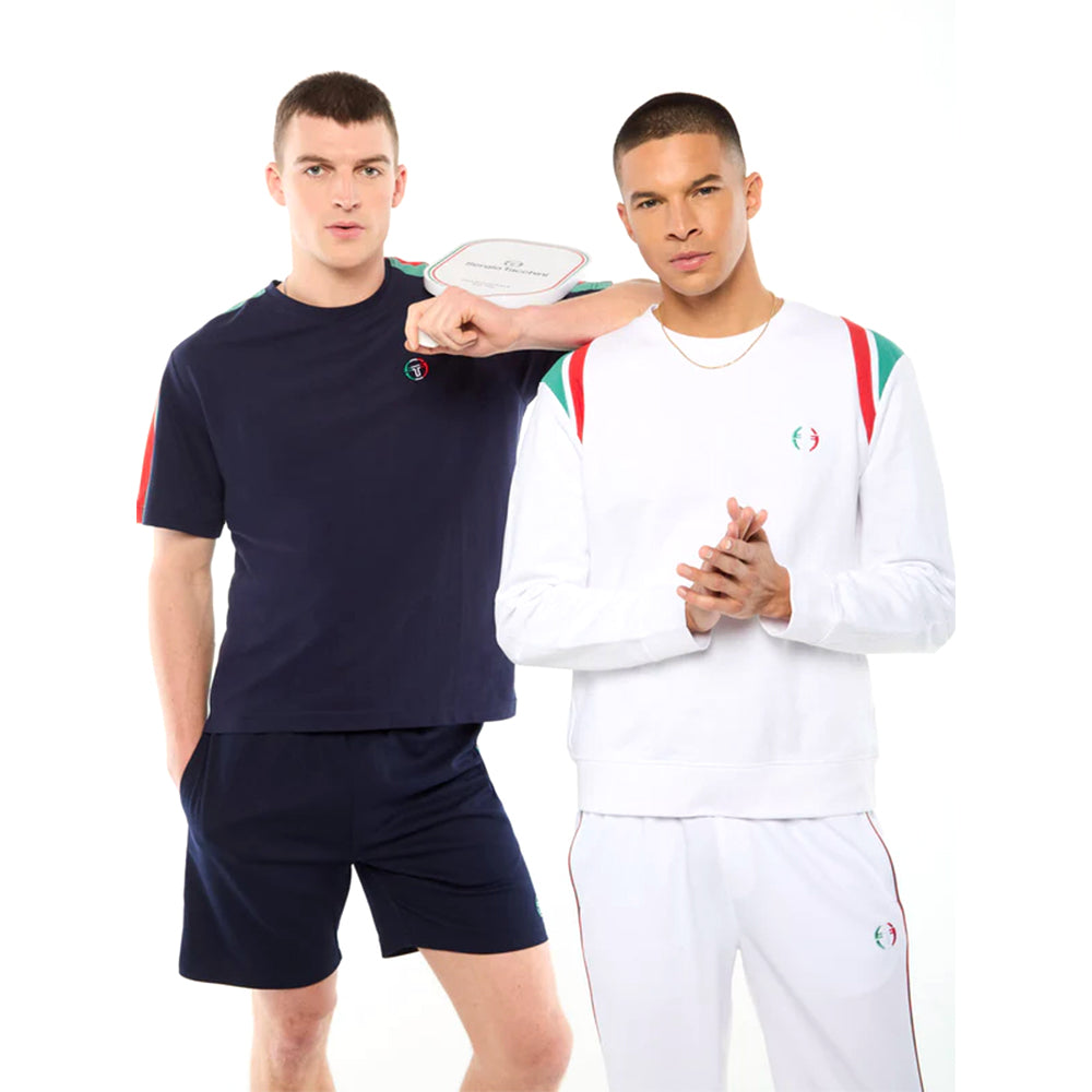 Sergio Tacchini Eredita Crewneck | Blanco Brillante