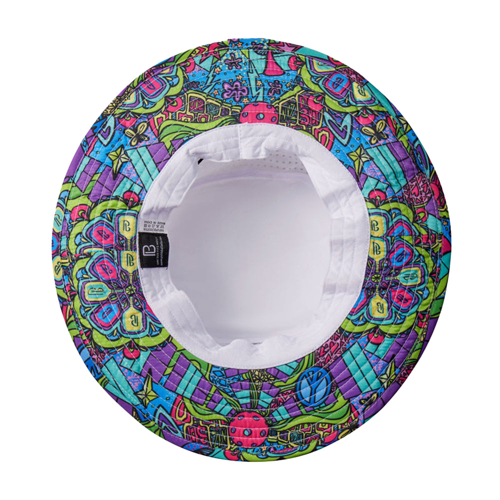 Picckleball Bella Bucket Hat Groovy