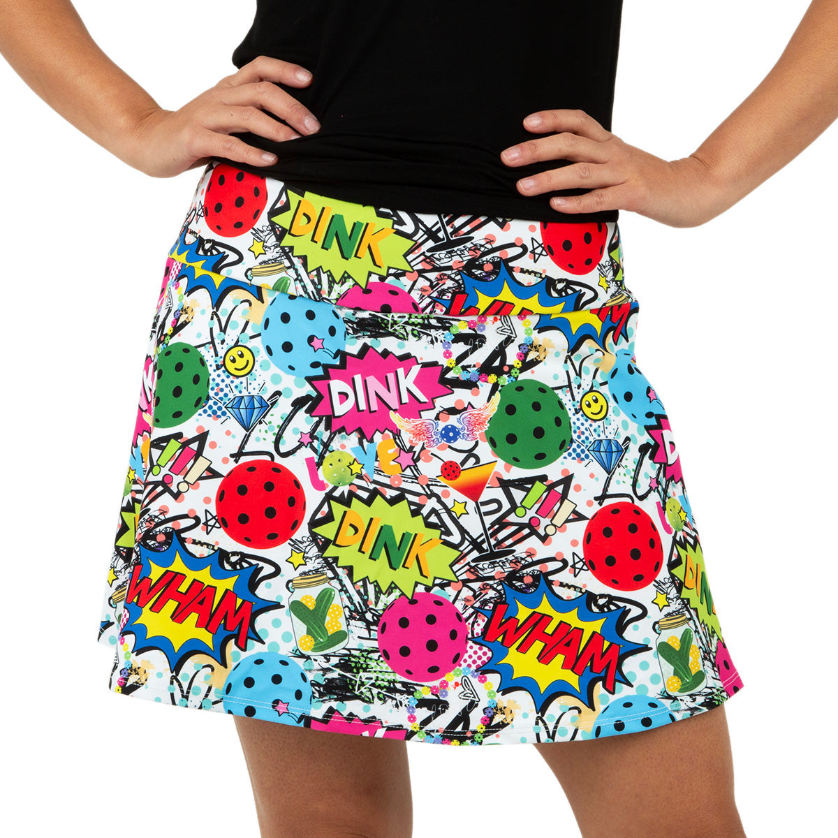 Queen Of The Court Dink Dink Wham Swing Skirt