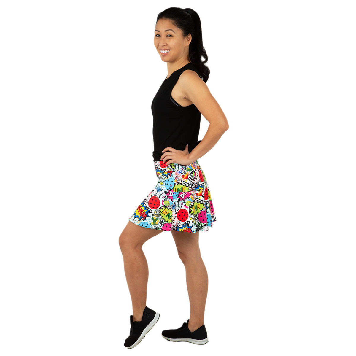 Queen Of The Court Dink Dink Wham Swing Skirt